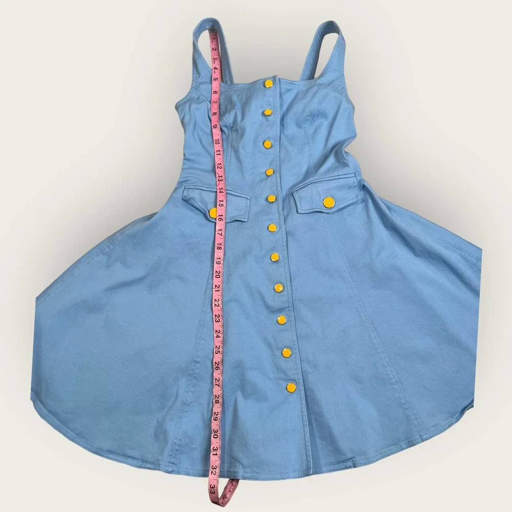 Color Me Courtney (0) Alle Utility Mini Skater Dress - Picture 8 of 10